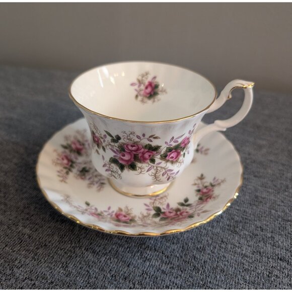 Royal Albert "Lavender Rose" Cup and Saucer Set - Picture 2 of 5